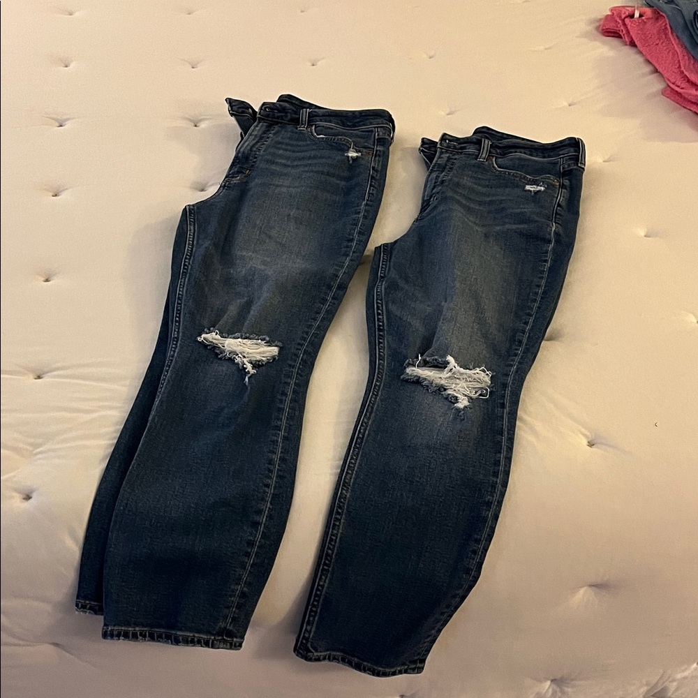 GAP vintage slim sky high bundle 30